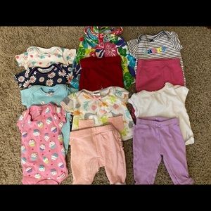 Baby Girl spring/summer bundle 0-3 months